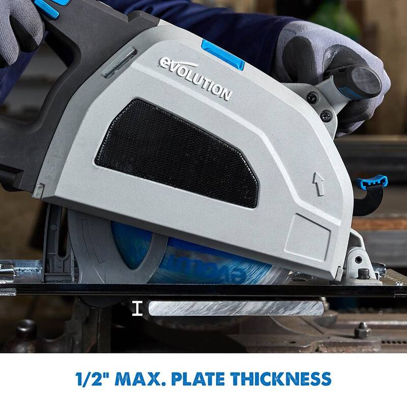 Sierra circular para corte de metal de 8-1/4 pulgadas - S210CCS de Evolution Power Tools