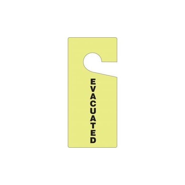 Accuform Danger, RP-Plastic, 3-1/4 in Width, 0.075 in Height, , 10 PK - TAD201