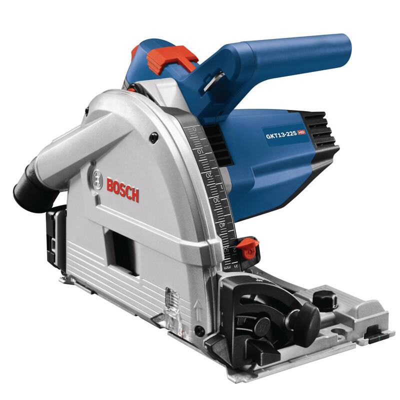 Siendo súper específico con respecto a tu instrucción, la traducción del título sería: "Bosch Sierra de Riel Eléctrica de 6-1/2 pulgadas y 13 Amperes con Vías de Aluminio de 63 pulgadas y Bolsa de Transporte - GKT13225FSN1600"