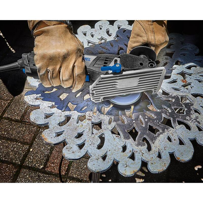 Sierra compacta con cable Dremel Ultra-Saw de 7.5 amperes, kit de herramientas con rueda de corte de azulejo de diamante Ultra-Saw de 3.5" - US40-04+US540