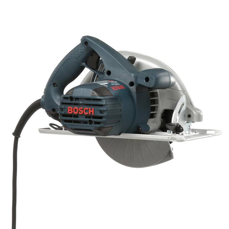 Sierra circular con cable de 15 amperios y 7-1/4 pulgadas con hoja de carburo de 24 dientes - CS5 de Bosch