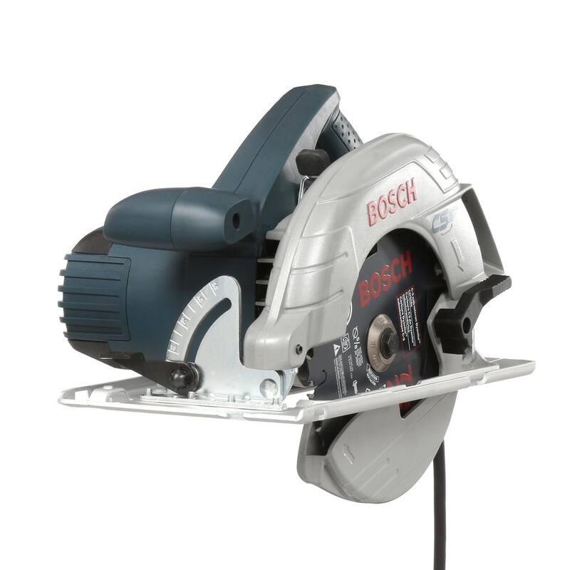 Sierra circular con cable de 15 amperios y 7-1/4 pulgadas con hoja de carburo de 24 dientes - CS5 de Bosch