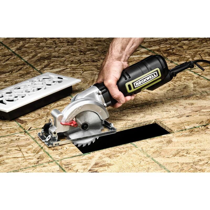 Si puedo. "Sierra circular compacta Rockwell de 4-1/2 pulgadas y 5 amperes - RK3441K"