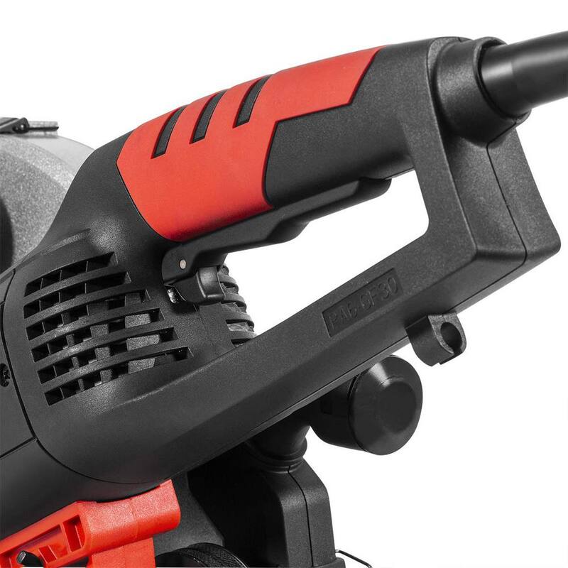 Cortadora circular húmeda/seca industrial con cable de 15 amperes de 14 pulgadas XtremepowerUS con rodillo guía y ajuste de profundidad - 50118-H1