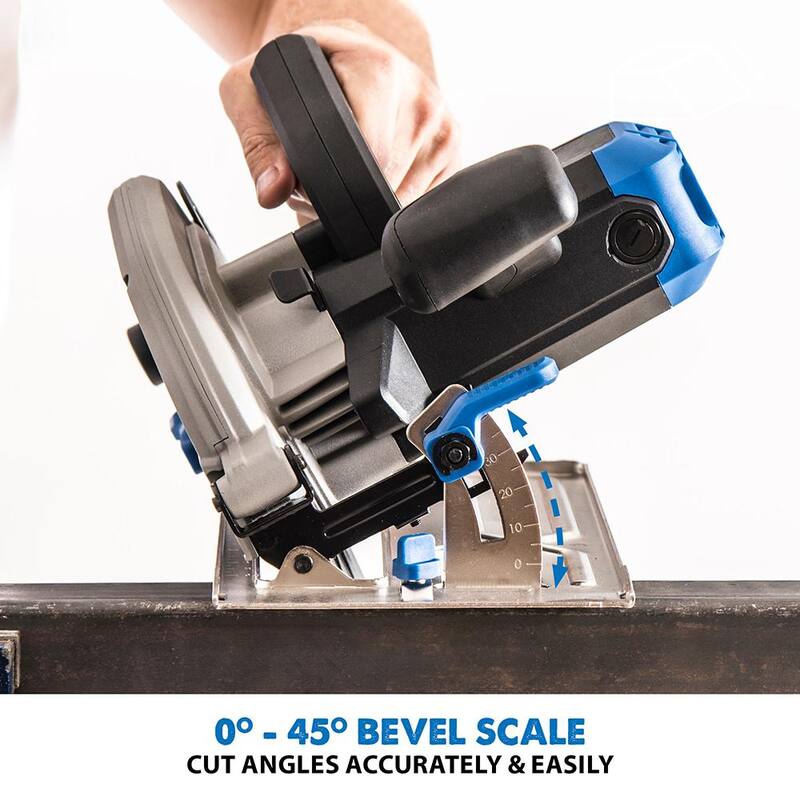 Herramienta circular para cortar metal Evolution Power Tools de 7-1/4 pulgadas - S185CCSL