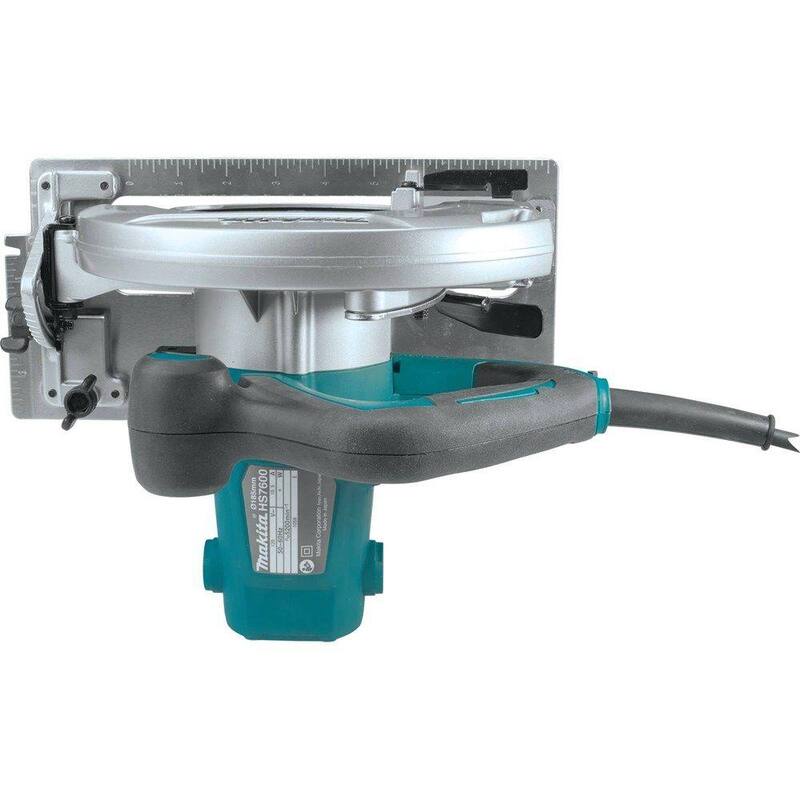 Sierra circular con cable Makita de 10.5 amperios y 7-1/4 pulgadas - HS7600