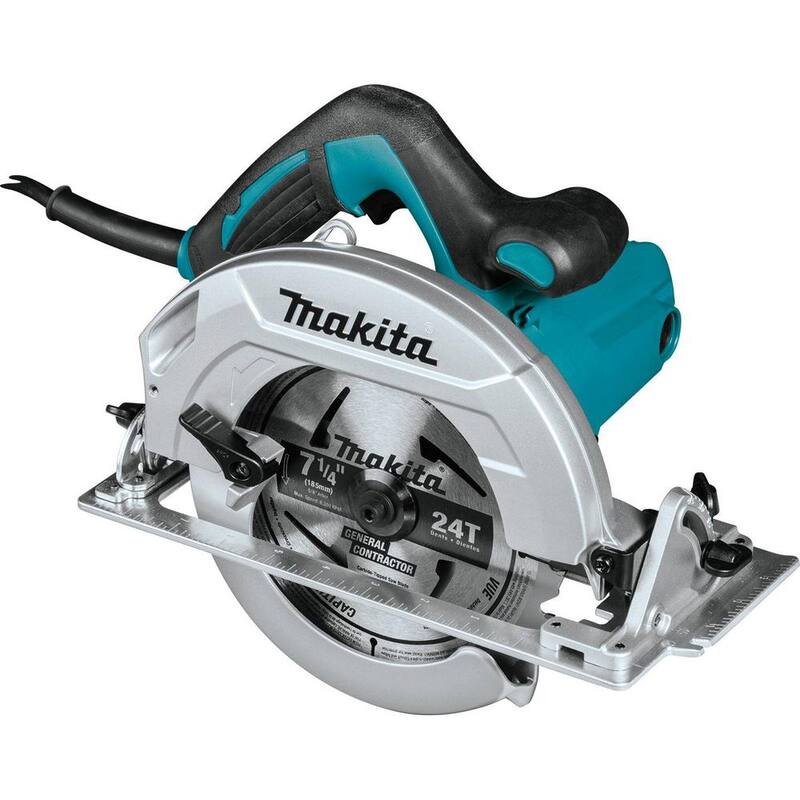 Sierra circular con cable de 14 amperios y 7-1/4 pulgadas - HS7610 de Makita