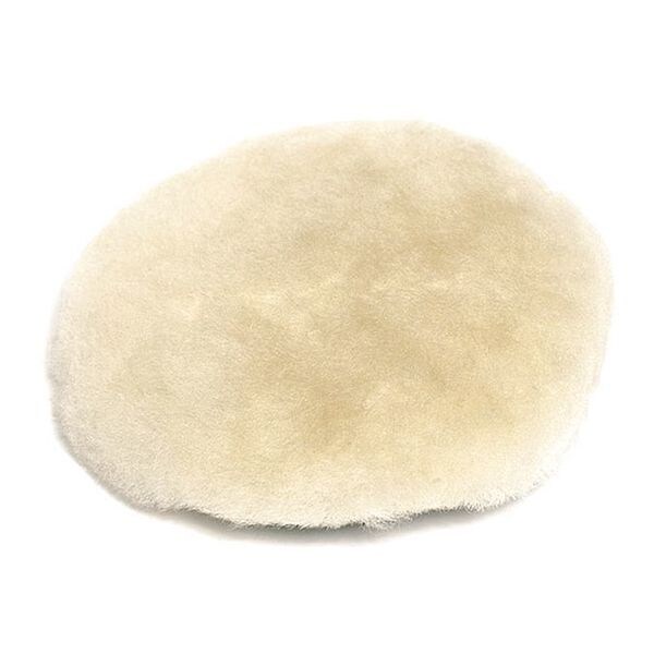 Mirka Lambs Wooll, Polishing Pad, 3"x.75", PK12 - MPADLW-3