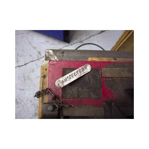 Accuform SOFTFOIL ALUMINUM TAGS 34 in x 3 TWB501 - TWB501