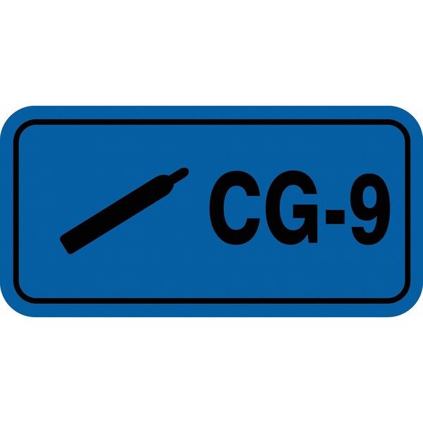 Accuform Energy Source ID Tag, No Header, vinyl, 3" Width, 1-1/2" Height, Write On Surface: No - TDJ709XVE
