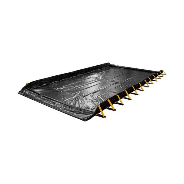 Enpac Spill Berm, 14 ft.Lx85 ft.Wx1 ft.H, Black - 48-14851-BK-SF