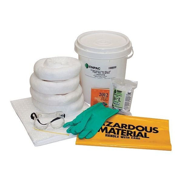Enpac Econo Safety Pail Spill Kit, Oil Only - 13-5PKO