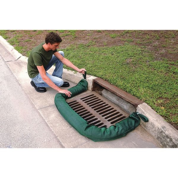 Ultratech Filter Sock, 4 In. H, 108 In. L, Green - 9453