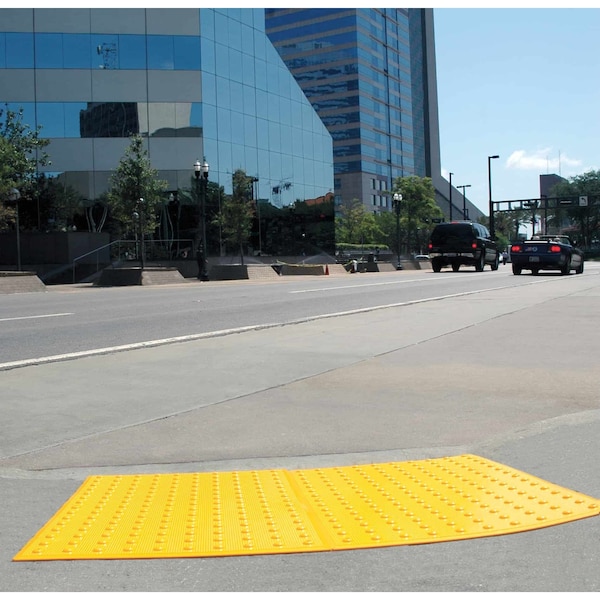 Ultratech Ultra-ADA Pads, 2' x 2', Surface Mount Retrofit Safety Red - 0765