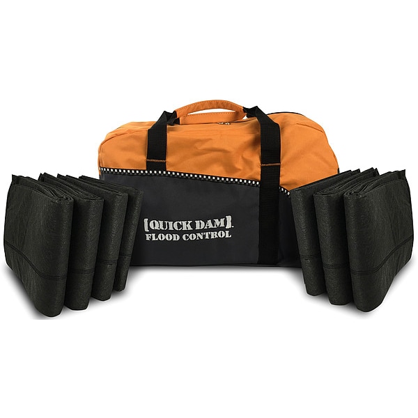 Quick Dam Water Act Flood Barriers in Bag 10ft - QDDUFF10-7