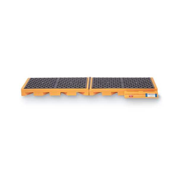 Ultratech Spill Deck, 110 gal Spill Capacity, 4 Drums, 6,000 lb Load Capacity, Polyethylene - 2361