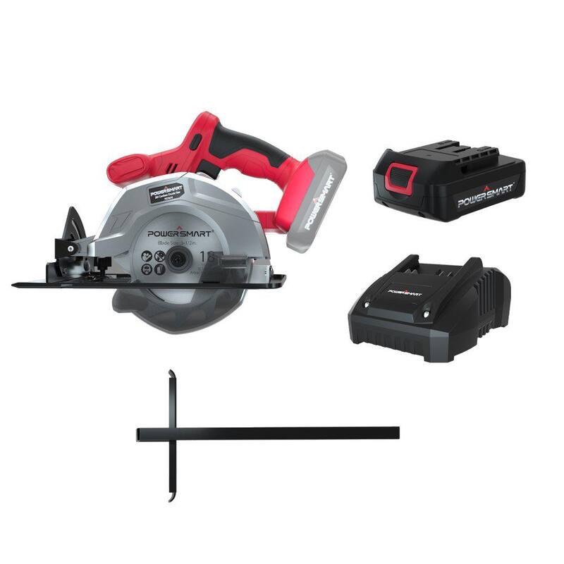 Sierra circular inalámbrica de 20 voltios de PowerSmart 5-1/2 pulgadas - PS76410A