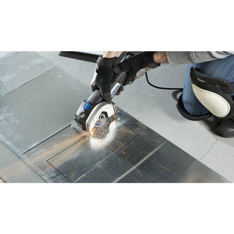 Dremel Ultra-Saw 20V Max Kit de Sierra Compacta Inalámbrica con Set de 6 Ruedas de Corte Ultra-Saw - US20V-01+US700