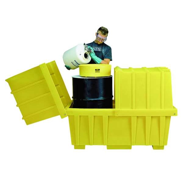 Eagle Mfg Covered Drum Spill Containment, 46 in. H - 1626