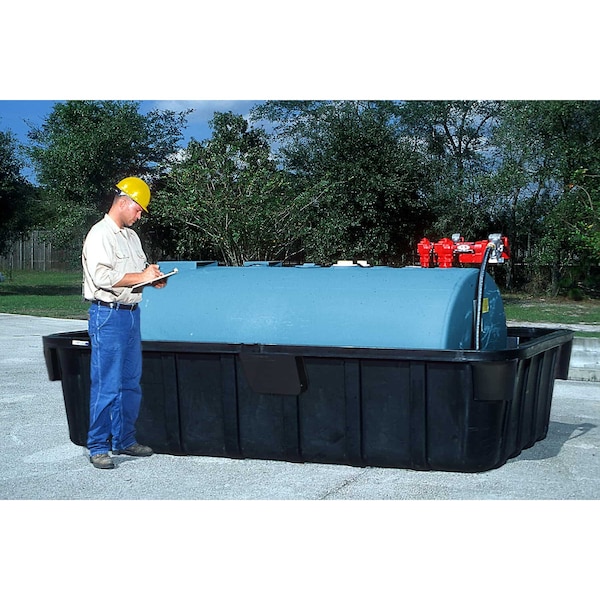 Ultratech Ultra-Containment Sump 1000, No Drain, Black - 2830