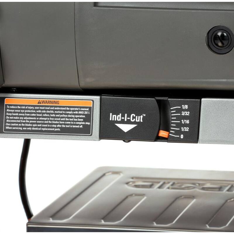 Ridgid 15 Amperios Eléctrica 13 pulgadas Espesor Eléctrico Cepilladora - R4331