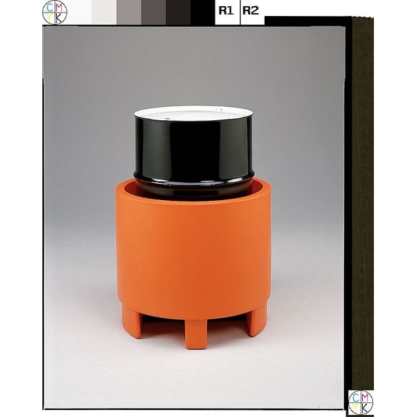 Zoro Select Secondary Spll Cont, 1 Drum Hi Den, 62 gal - SP55 BLACK