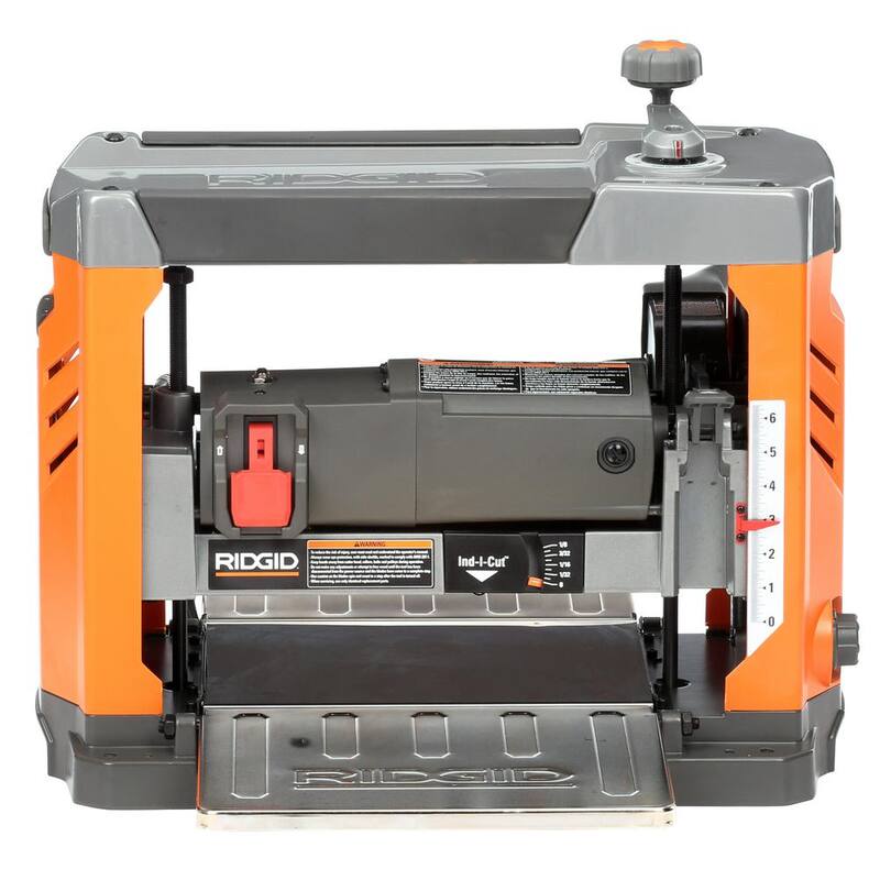 RIDGID 15 Amp Ajustador de grosor de 13 pulgadas con juego de 3 cuchillas de repuesto para ajustador de grosor de 13 pulgadas- R4331-AC20502