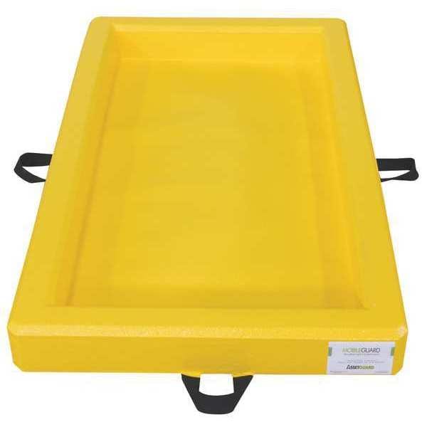 Assetguard Spill Containment Tray, 42 gal Spill Capacity, 500 lb. Load Capacity, Foam coated with Polyurea - 1201260