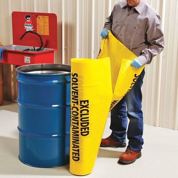 Pig Disposal Bags, PE, 38" W x 65" H, PK50 - BAG115