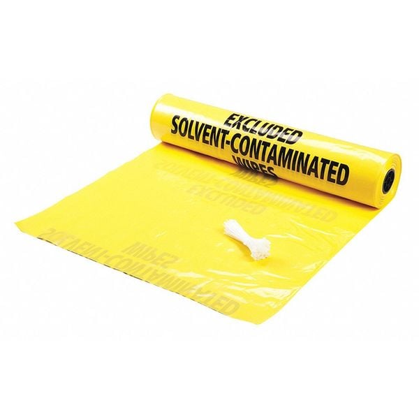 Pig Disposal Bags, PE, 38" W x 65" H, PK50 - BAG115