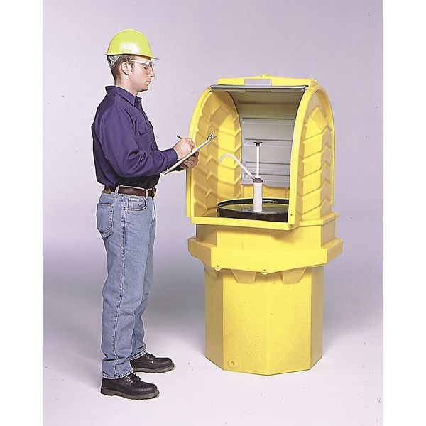 Ultratech Rolltop Drum Spill Contnmnt, 66 in. H - 9641