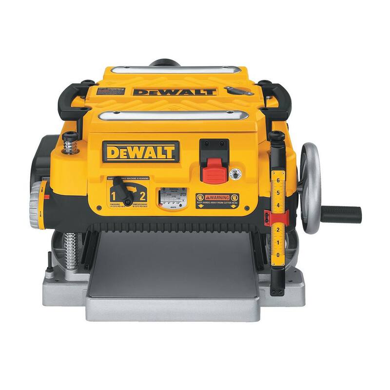 DEWALT 15 Amperios 13 pulgadas Cepilladora con cable y Base móvil para Cepilladora de Espesor - DW735W7350
