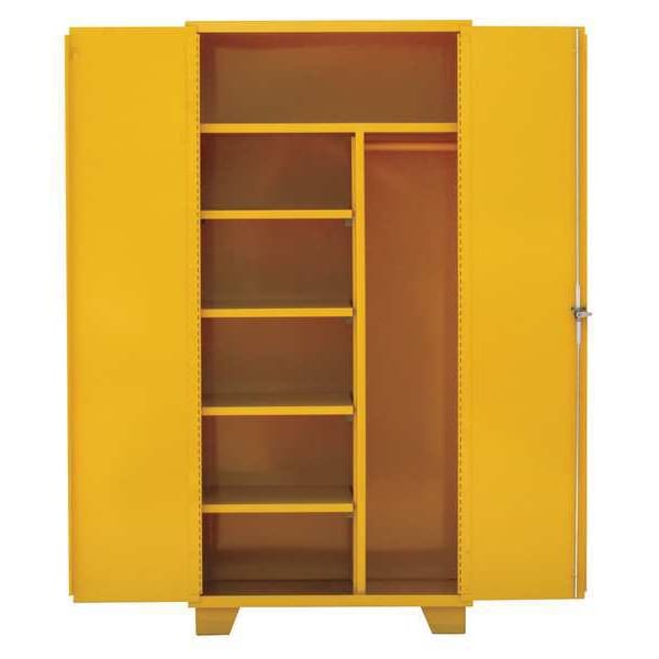 Jamco Storage Cabinet, 35 9/10 gal Capacity, Floor Cabinet, Yellow - ML236YP