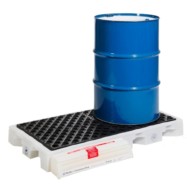 Pig PIG Bladder Poly Spill Containment Deck 56" L x 26" W x 5.75" H - PAK528