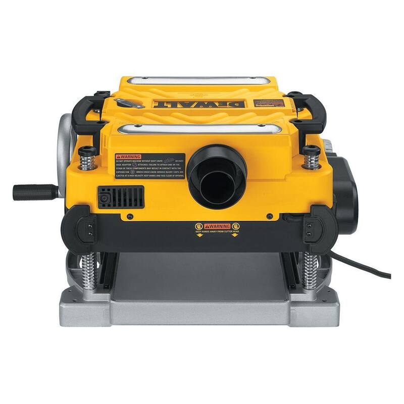 DEWALT 15 Amp Corded 13 in. Planer con Cuchillas de Repuesto para Planer de Doble Cara Tratadas Térmicamente de 13 in. (Paquete de 2) - DW735WDW7352-2