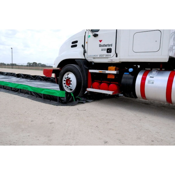 Ultratech Ultra-Containment Berm, Ultimate Model, 14' x 54' x 1, Copolymer 2000, 28 oz. - 8508