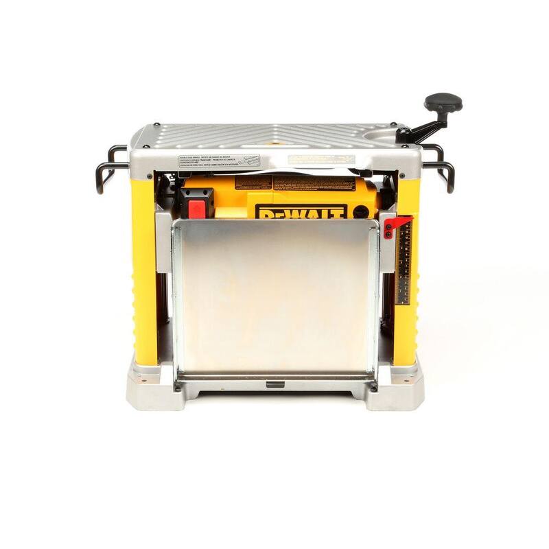 DEWALT 15 Amp de 12.5 pulgadas con cable Avión y Soporte Móvil para Espesor del Avión - DW734WDW7350