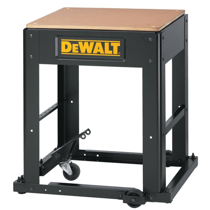 DEWALT 15 Amp de 12.5 pulgadas con cable Avión y Soporte Móvil para Espesor del Avión - DW734WDW7350