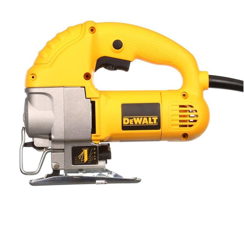 Sierra de calar con cable DEWALT de 5.5 amperes y velocidad variable con estuche - DW317K