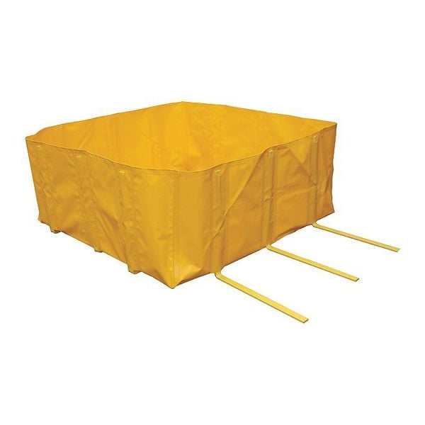 Enpac IBC Berm, 60" L x 48" W x 24" H - 48-452-YE-SS