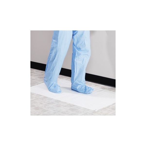 Pig PIG Sticky Steps Mat 120 sheets/case, 30 sheets/pad, 4 pads/case White 45" L x 24" W, 120PK - MAT566-WH