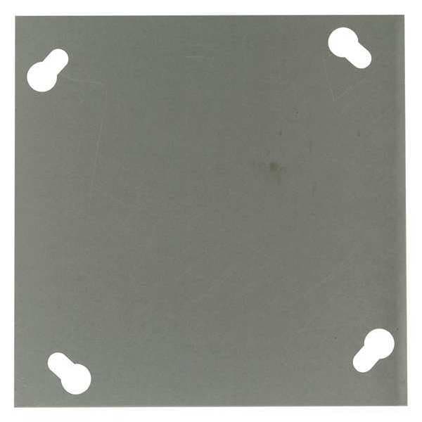 Zurn Drain Cover, Silver, 24 ga., Square, 8" H - Z499S-8