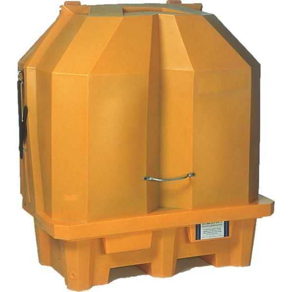 Ultratech Spill Pallet, 66 gal Spill Capacity, 2 Drums, 3,000 lb Load Capacity, Polyethylene - 1083