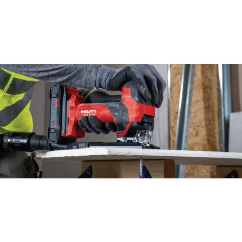Sierra de calar orbital inalámbrica de iones de litio sin escobillas Hilti 22-Volt NURON SJT 6 AVR (sólo herramienta) - 2251329
