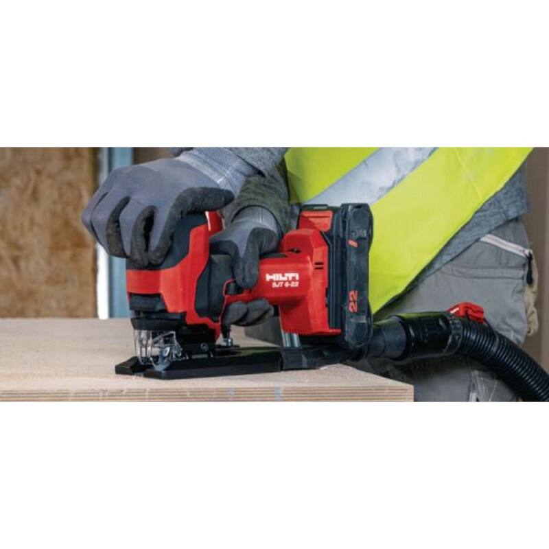 Sierra de calar orbital inalámbrica de iones de litio sin escobillas Hilti 22-Volt NURON SJT 6 AVR (sólo herramienta) - 2251329