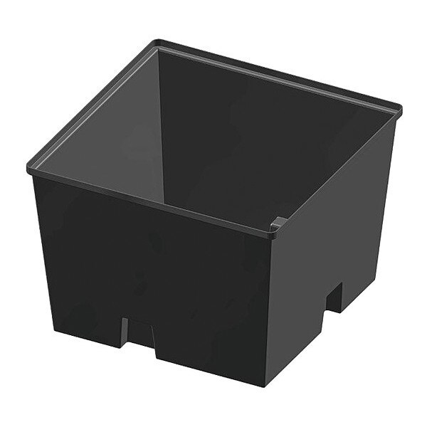 Peabody Engineering Tank Containment Basin Only 825gal, Base L60”xW60”xH50”, Black - 253-33343