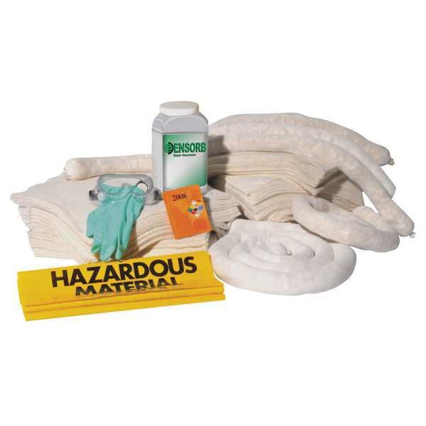 Enpac Tote Combo Refill, 150 gal Volume Absorbed per Kit, 150 gal Capacity, Chest, Brown, 306 - 1382-RF