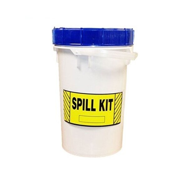 Absorbents Midwest Haz-Mat 6.5 Gallon Bucket Spill Kit Refill - 16230-RF