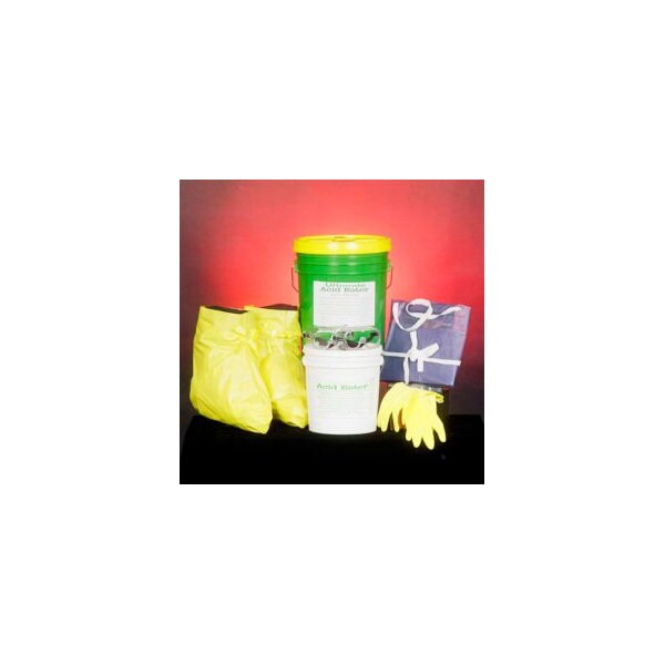 Clift Industries Spill Wizards Ultimate Acid Eater Absorber Spill Kit, 5 Gallon,  - 2004-005