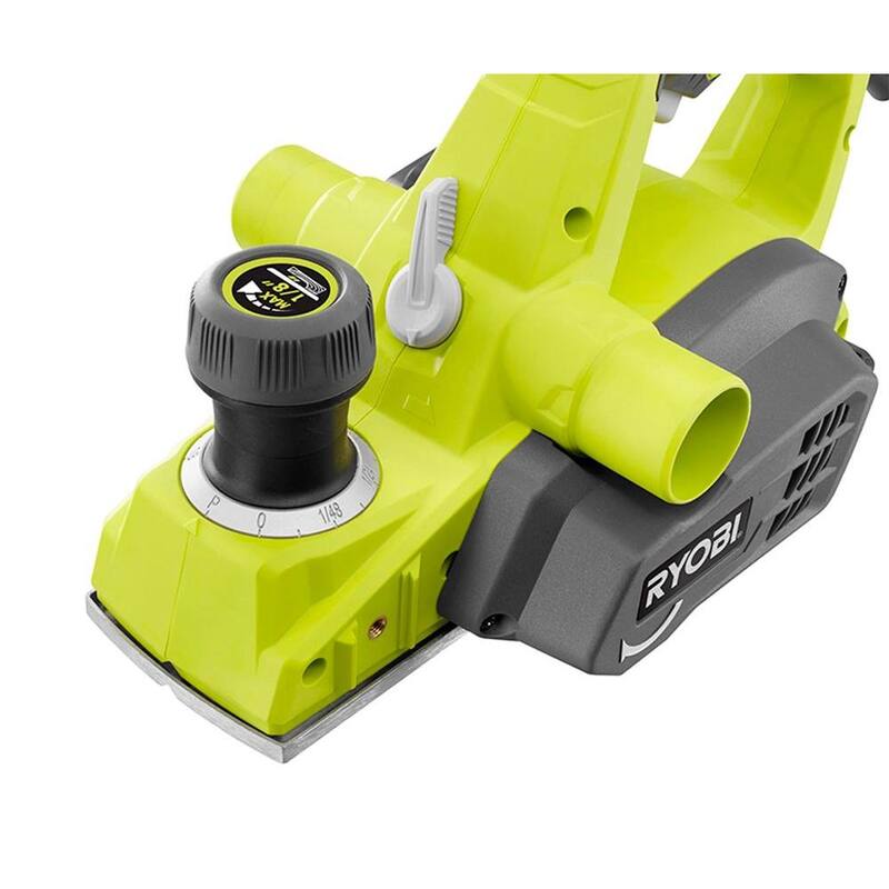 Cepillo eléctrico RYOBI de 6 amperios con bolsa de polvo - HPL52K
